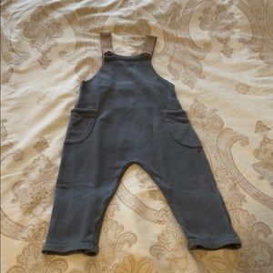 Zara grey overalls size 18-24 months
